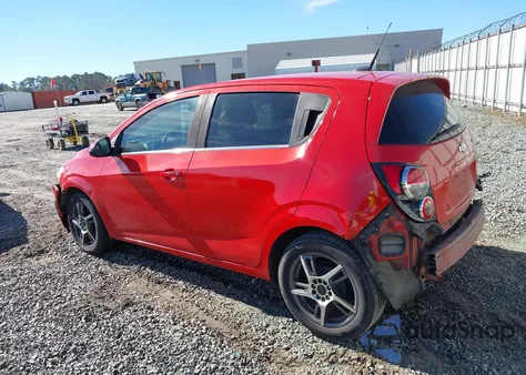 2013 Chevrolet Sonic Lt Auto from USA, damaged, VIN 1G1JC6SH6D4207307